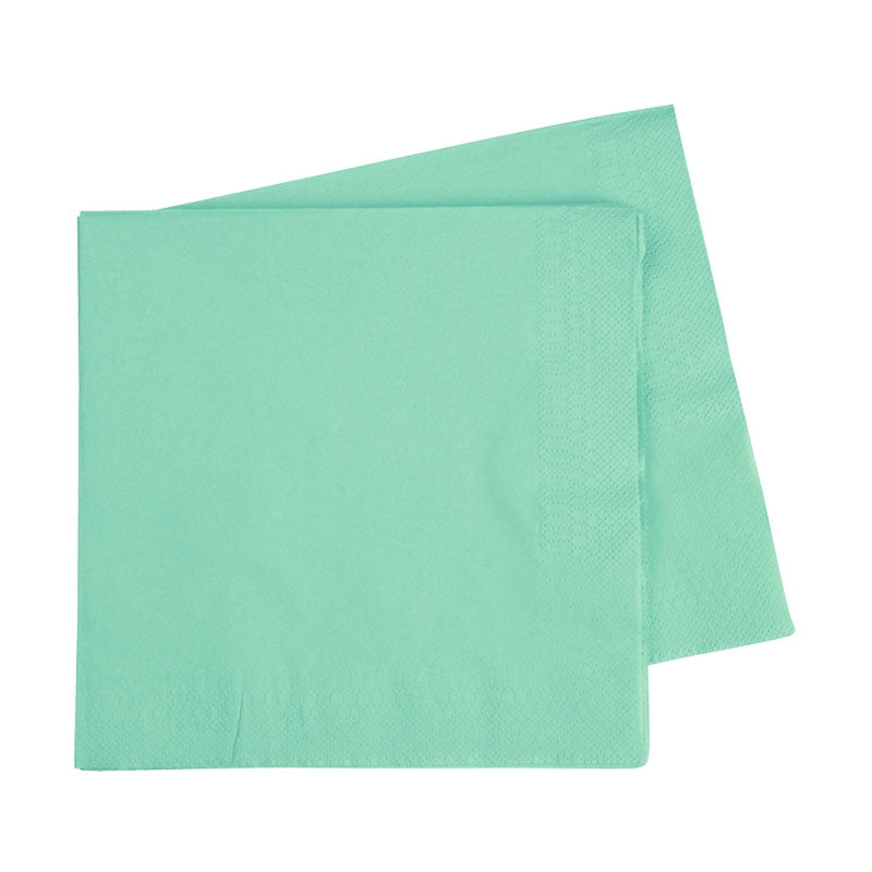 Lunch Napkin 330mm MINT GREEN 40 Pack #FS6072MTP