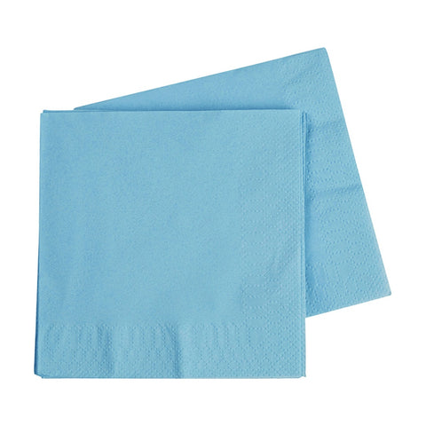 Lunch Napkin 330mm PASTEL BLUE 40 Pack #FS6072PBP