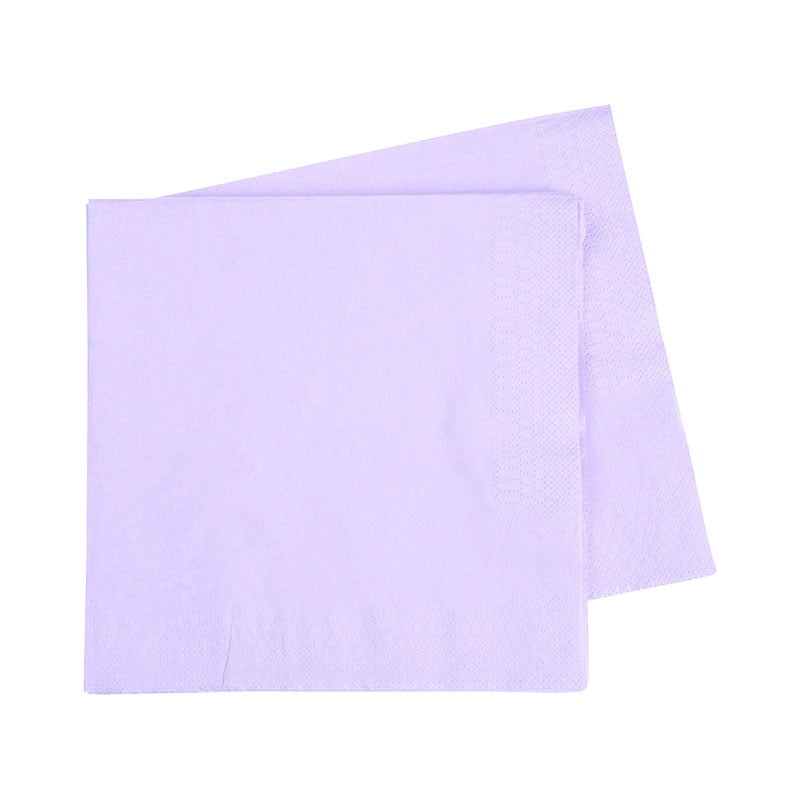 Lunch Napkin 330mm PASTEL LILAC 40 Pack #FS6072PLIP