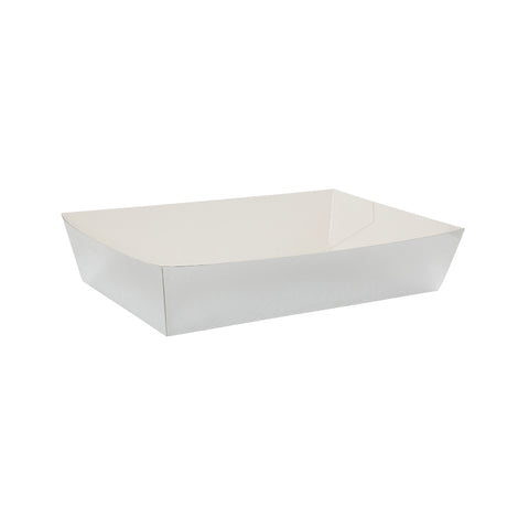 Lunch Tray METALLIC SILVER 10 Pack #FS6235MSP