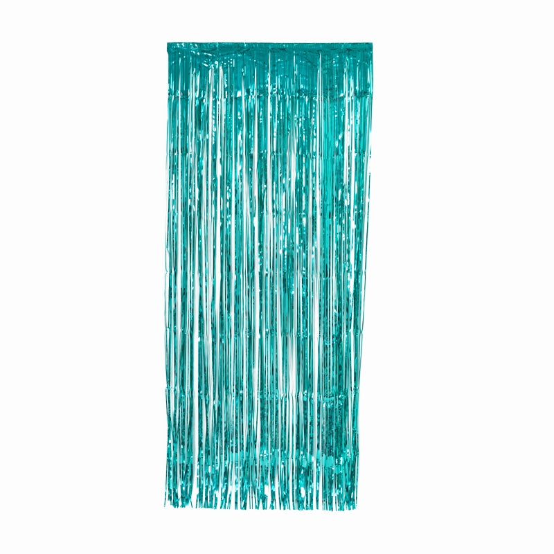 Metallic Foil CURTAIN CLASSIC TURQUOISE #FS5350CT 90cm x 2.00m - Each