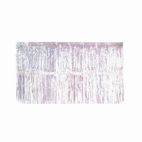 Metallic FRINGE 90cm x 50cm IRIDESCENT #FS5351IR - Each