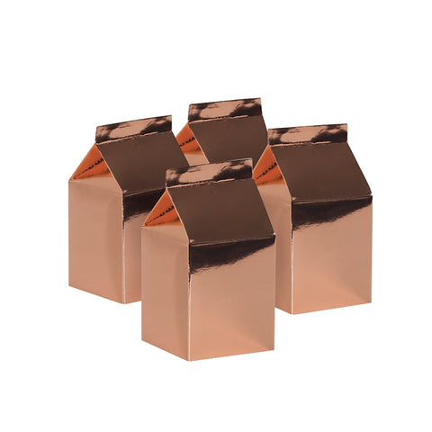 Milk Box METALLIC ROSE GOLD 10Pk #FS6220MRGP