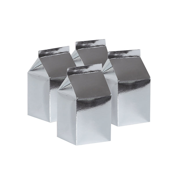 Milk Box METALLIC SILVER 10Pk #FS6220MSP