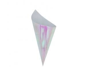 Paper Snack Cone IRIDESCENT 10Pk #FS6210IRP