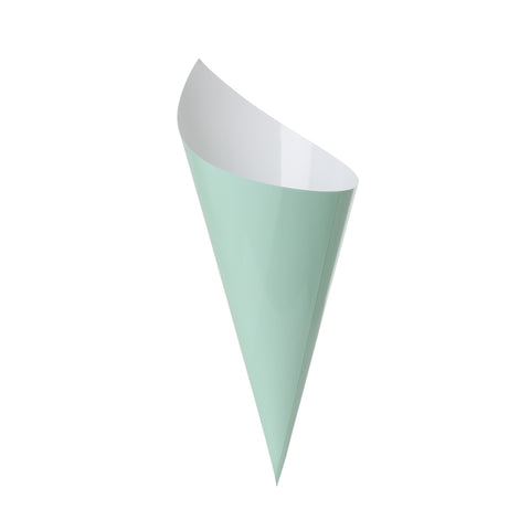Paper Snack Cone MINT GREEN 10Pk #FS6210MTP