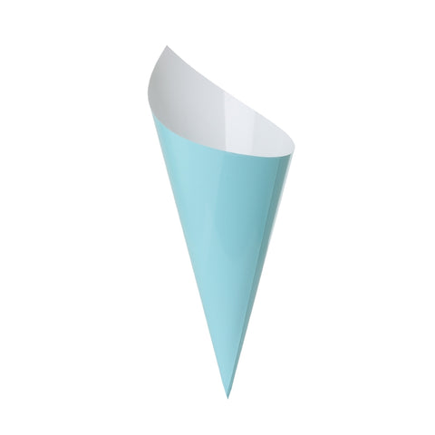 Paper Snack Cone PASTEL BLUE 10Pk #FS6210PBP