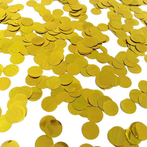 Confetti 1cm Metallic GOLD 20g Pack #FS400051