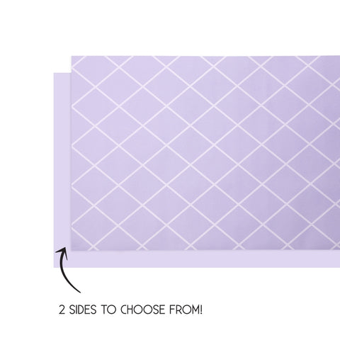 PAPER Table Runner Reversible 4m x 35cm PASTEL LILAC Each #FS6160PLIP