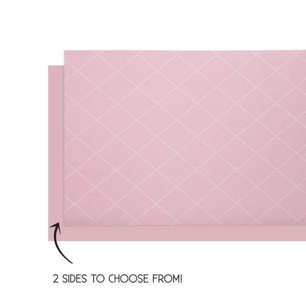PAPER Table Runner Reversible 4m x 35cm CLASSIC PINK Each #FS6160CCP