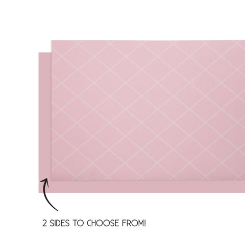 PAPER Table Runner Reversible 4m x 35cm CLASSIC PINK Each #FS6160CCP