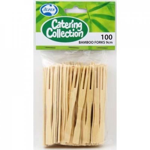 FORKS Cocktail Bamboo Packet of 100 #AP460505