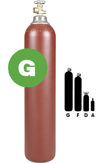 Helium Tank Size G