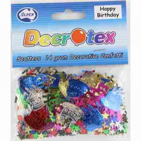 Scatters 14g Pack HAPPY BIRTHDAY #AP108394