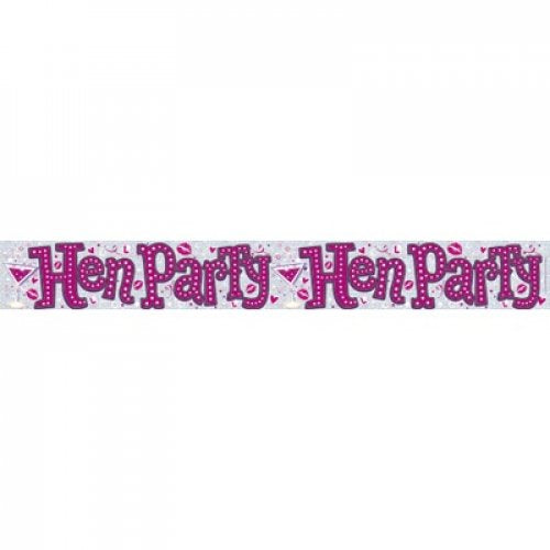 2.6m BANNER Hens Party #AP109267