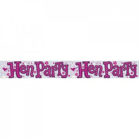 2.6m BANNER Hens Party #AP109267