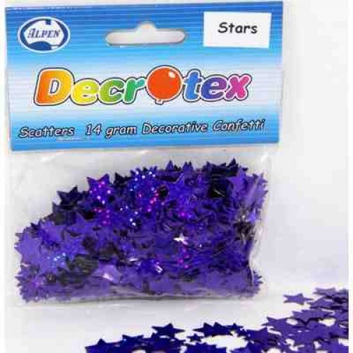 Scatters 14g Pack PURPLE Stars Holographic #AP108335