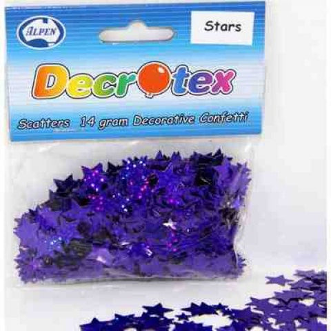 Scatters 14g Pack PURPLE Stars Holographic #AP108335