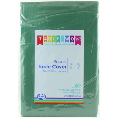 Tablecover HUNTER GREEN Round 213cm #AP388255
