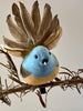 Bird Feather Fantail w Clip #AAFNI