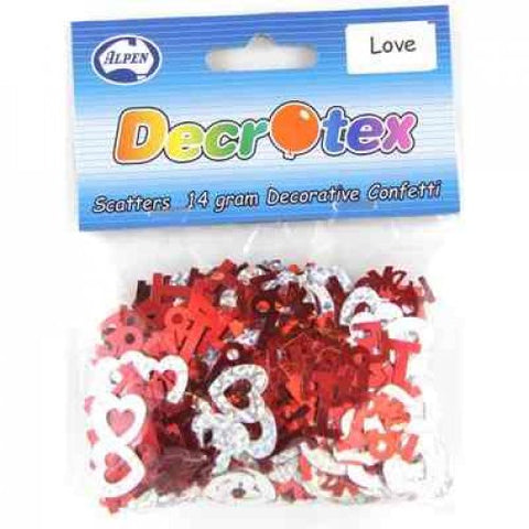 Scatters 14g Pack LOVE #AP108374