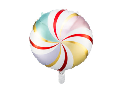 Foil Balloon Candy Swirl MIX 35cm #FS2620000