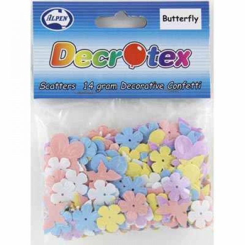 Scatters 14g Pack BUTTERFLY PASTEL #AP108367