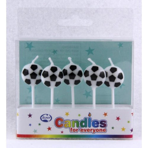 Candle Soccer Pack of 5 #442535