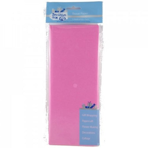 18gsm Tissue Paper 50cm x 75cm P5 Light Pink #465172