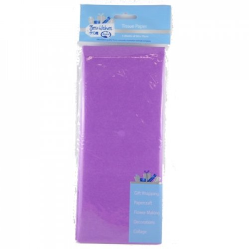 18gsm Tissue Paper 50cm x 75cm P5 Lilac #465179