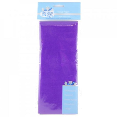 18gsm Tissue Paper 50cm x 75cm P5 Purple #465178