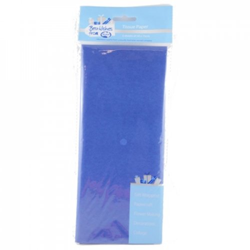 18gsm Tissue Paper 50cm x 75cm P5 Royal Blue #465175