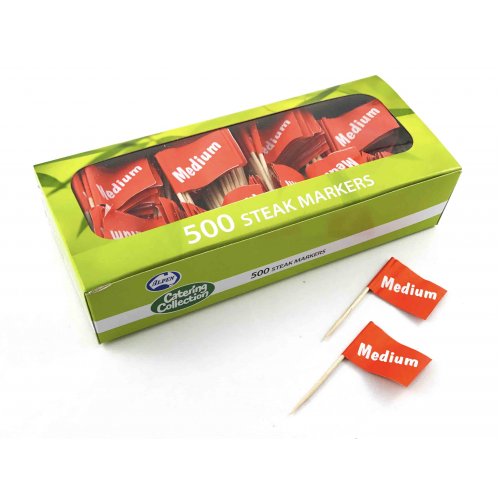 STEAK Marker MEDIUM 500Pk #AP460513