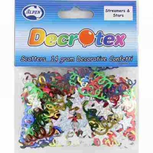 Scatters 14g Pack STARS & STREAMERS Mixed #AP108359