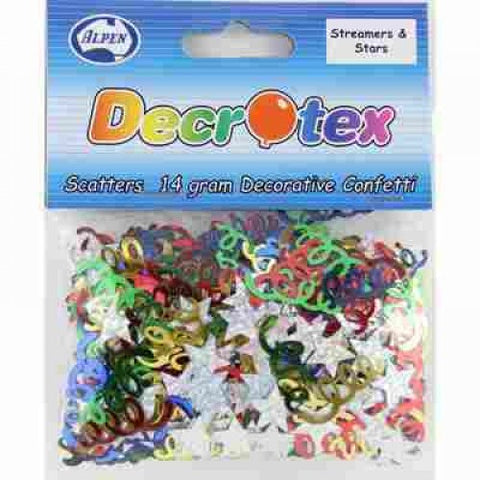 Scatters 14g Pack STARS & STREAMERS Mixed #AP108359
