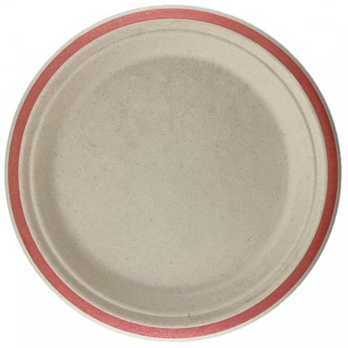 Sugar Cane Plate 230mm ROSE GOLD 10Pk #AP400210