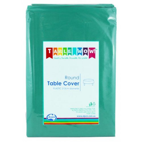 Tablecover TEAL Round  213cm #AP388237