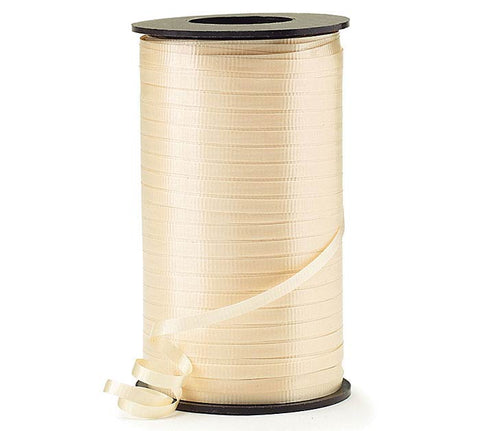 Curling Ribbon 503m/550yd x 5mm Vanilla - each #931693