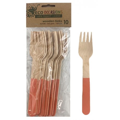 Wooden Fork ROSE GOLD P10 #AP401240