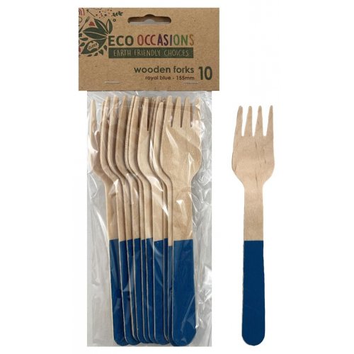 Wooden Fork ROYAL BLUE P10 #AP401246