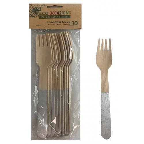Wooden Fork SILVER P10 #AP401242