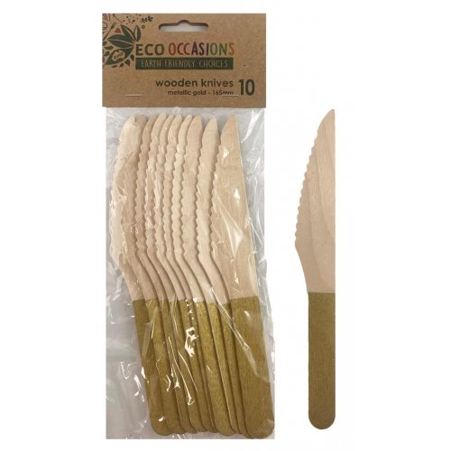 Wooden Knife GOLD P10 #AP401221