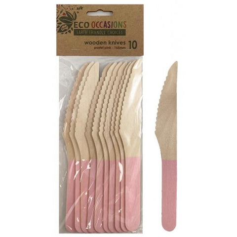 Wooden Knife LIGHT PINK P10 #AP401223