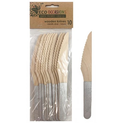 Wooden Knife SILVER P10 #AP401222