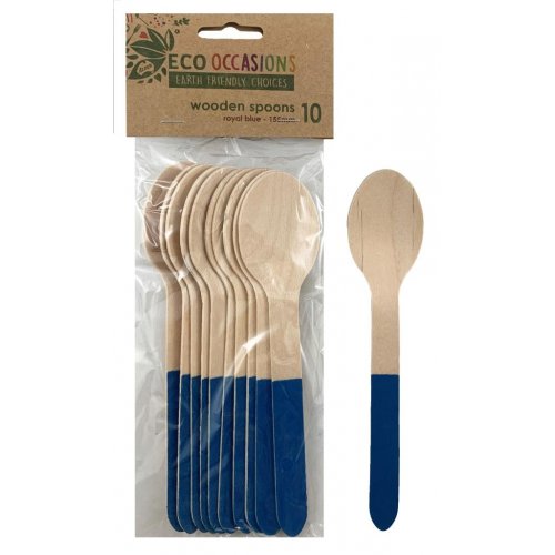 Wooden Spoon ROYAL BLUE P10 #AP401266