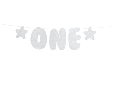 Banner 1st Birthday - ONE 11.5 x 50cm #FS26018