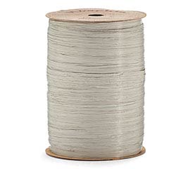 RAFFIA Ribbon 91m/100yd x 5mm Matte COOL GREY - each #95557