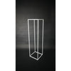 Metal Plinth Frame White 300mm x 300mm x 1100mm #B485-CW - Each