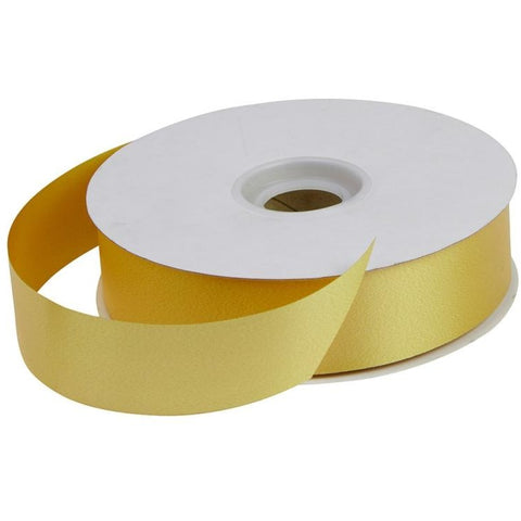 Ribbon Tear Satin Gold 100Y long x 31mm wide #FS5415GP - Each