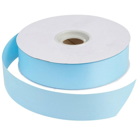Ribbon Tear Satin Light Blue 100Y long x 31mm wide #FS5415PBP - Each